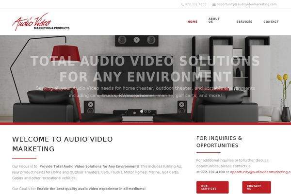 Aperio theme site design template sample