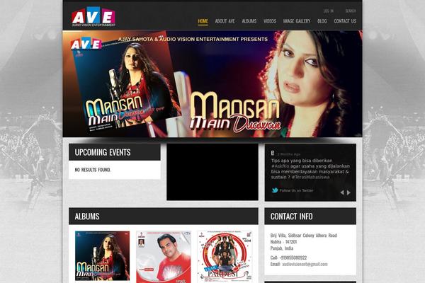 Rockit theme site design template sample