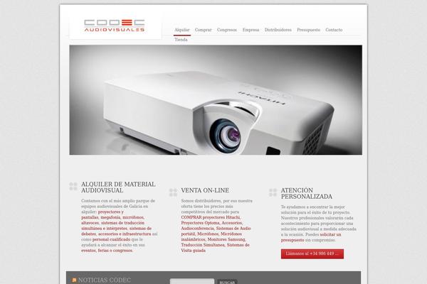 Megacorp theme site design template sample