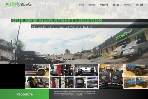 Ronneby theme site design template sample