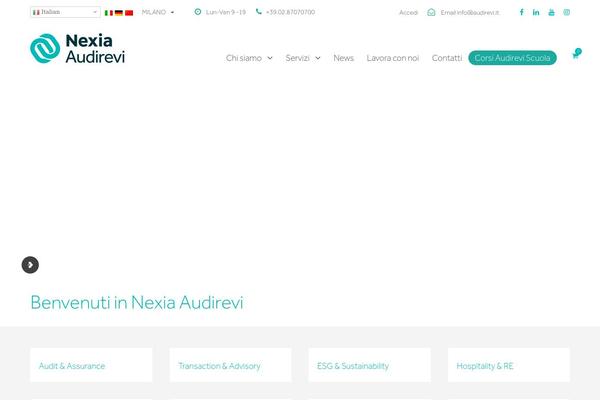 Financity theme site design template sample