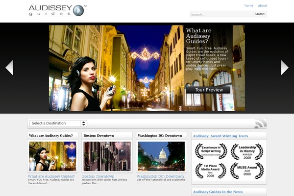 On Demand theme site design template sample