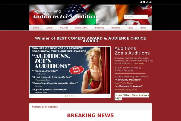 auditionszoes.com site used Primero