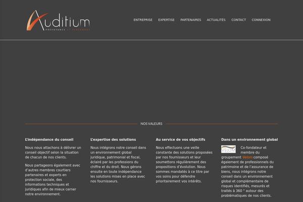 Blaszok Child theme site design template sample