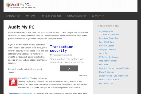 Atmosphere-pro theme site design template sample