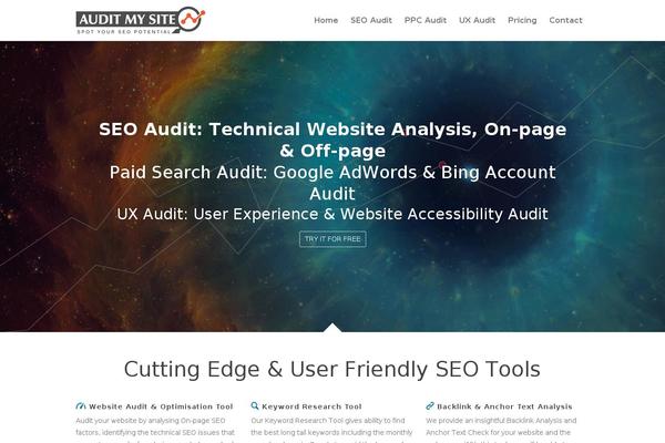 Ams theme site design template sample
