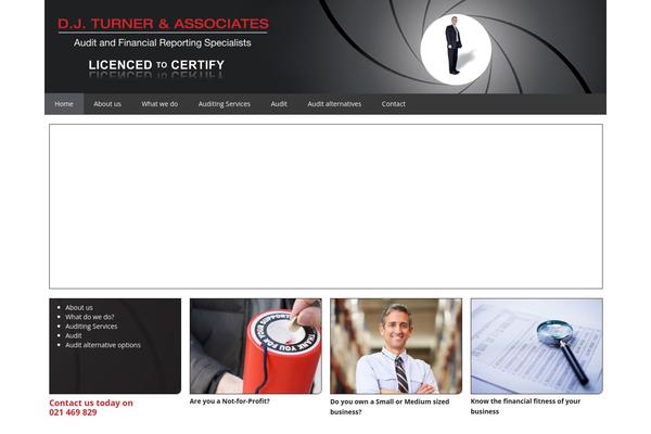 Ultimatum theme site design template sample