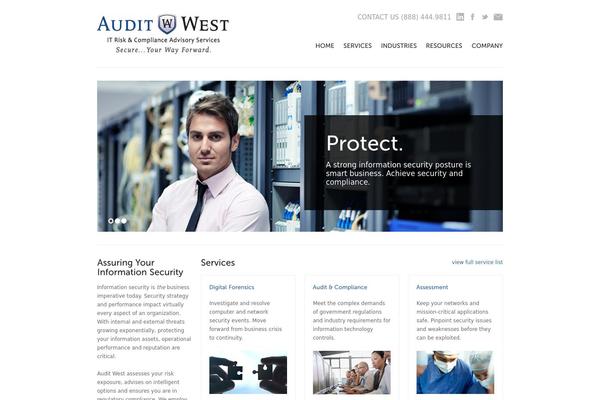 Solid Wp theme site design template sample