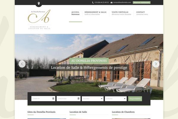 Soho Hotel theme site design template sample