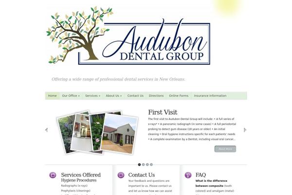Minimal theme site design template sample