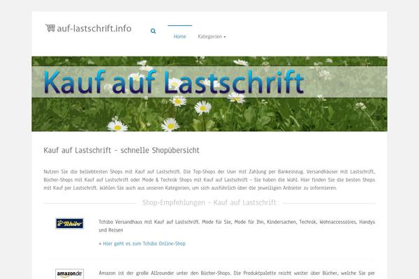 Ample theme site design template sample
