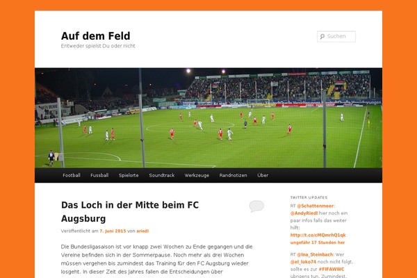 Twenty Eleven theme site design template sample