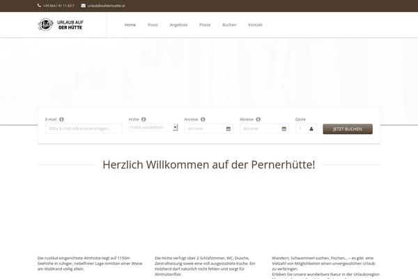aufderhuette.at site used Starhotel