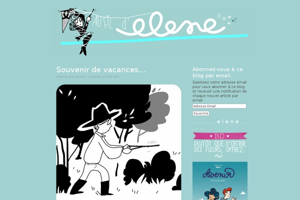 aufildelene.com site used Tranquility-white-10