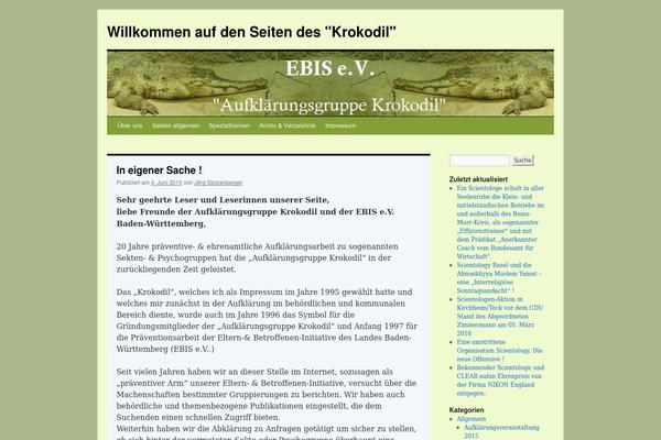 aufklaerungsgruppe-krokodil.de site used Child2010