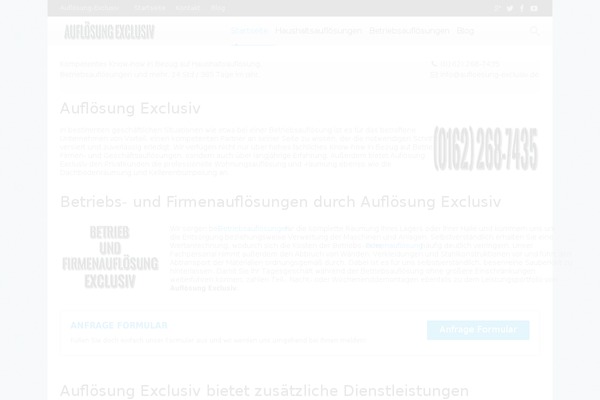 aufloesung-exclusiv.de site used Im-startup