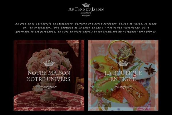 aufonddujardin.fr site used Semplice