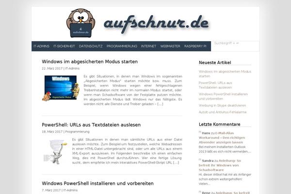aufschnur.de site used M5