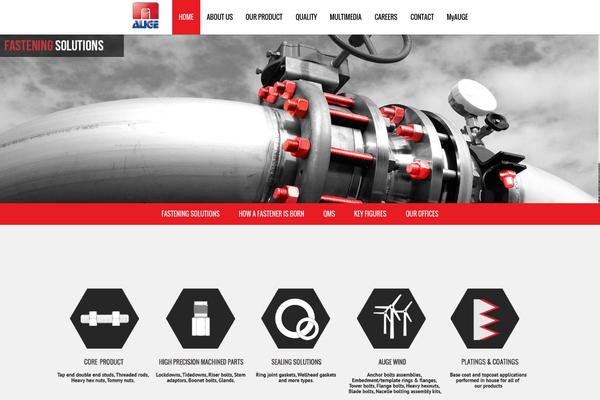 Infographer theme site design template sample