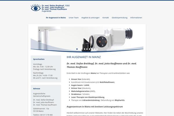 augenaerzte-mainz.de site used Augenaerzte-mainz