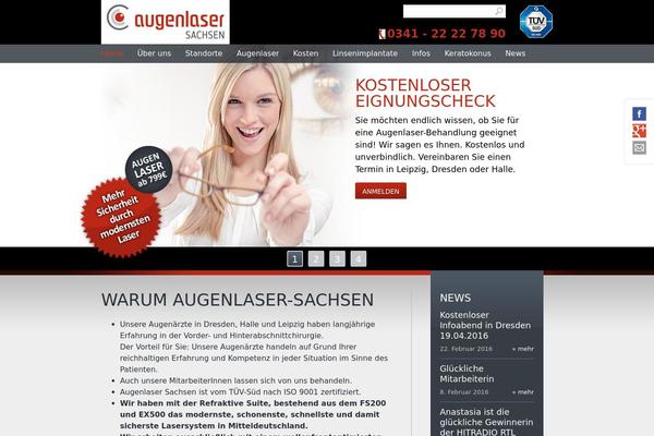 augenlaser-sachsen.de site used Augenlaser-sachsen