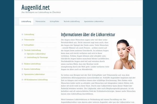 Focus Pro theme site design template sample