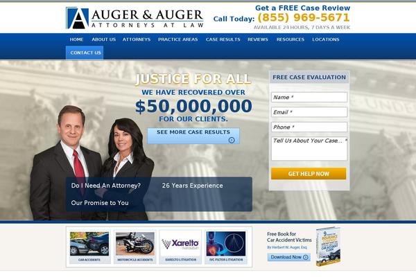 augerlaw.com site used Augerdesktop2016