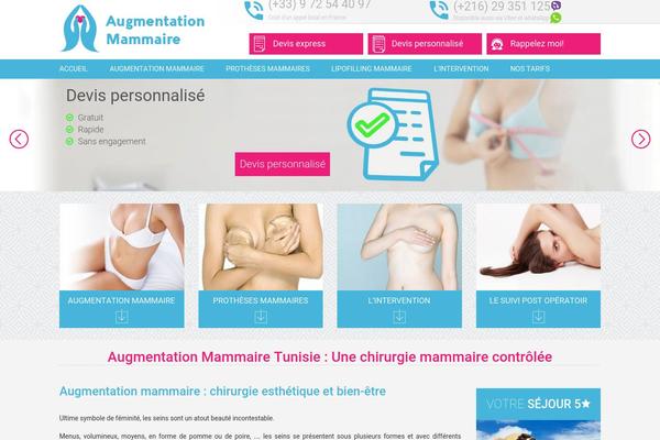 augmentation-mammaires.com site used Augmentation-mammaire-tn