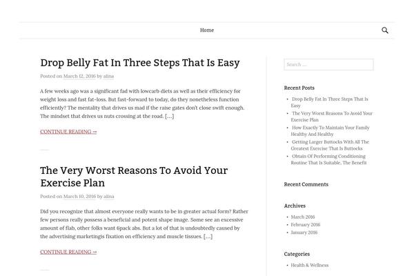 Writr theme site design template sample