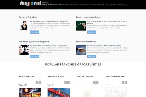Site using Business Contact Widget plugin