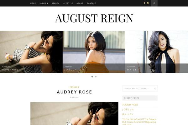 Hemlock Child theme site design template sample