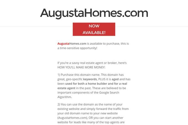 augustahomes.com site used Domena2