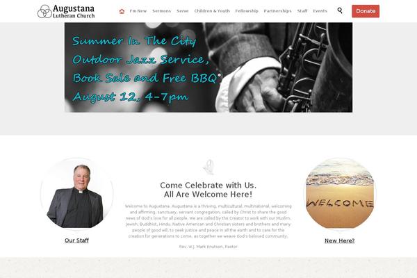 Church and Event theme site design template sample