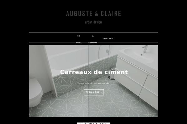 Cassia theme site design template sample