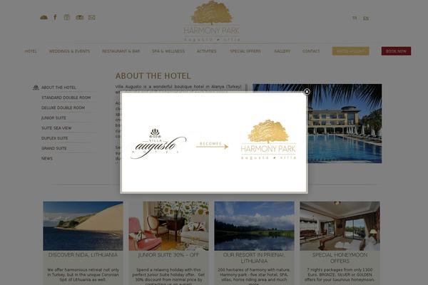 Exhibit theme site design template sample