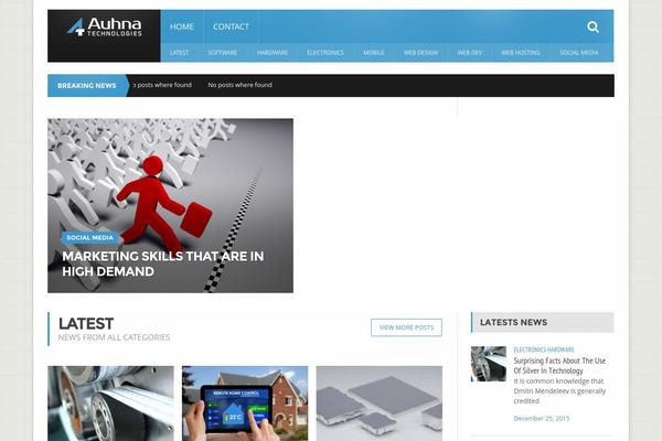 Lalita theme site design template sample