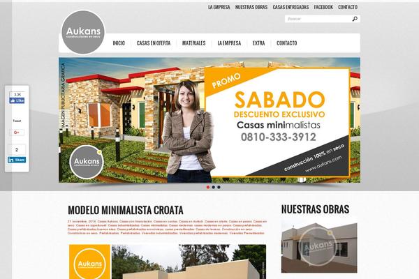 Simpleone theme site design template sample