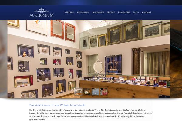 Essential theme site design template sample