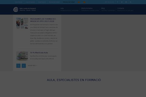 Site using U-course plugin