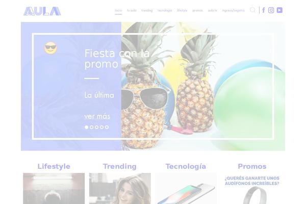 aula2pl.com site used Aula-theme