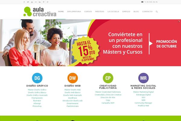 Site using Divi-mobile plugin