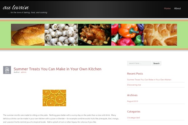 Encounters Lite theme site design template sample