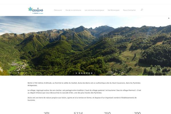 Eco Nature theme site design template sample