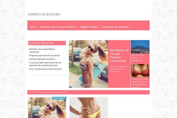 FlyingNews theme site design template sample