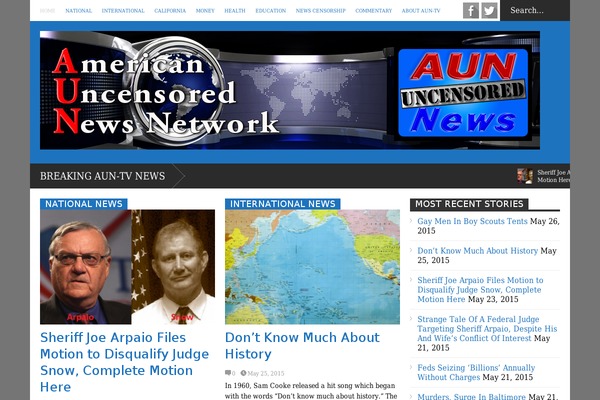 News Hunt theme site design template sample