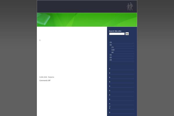 fblue-10 theme websites examples