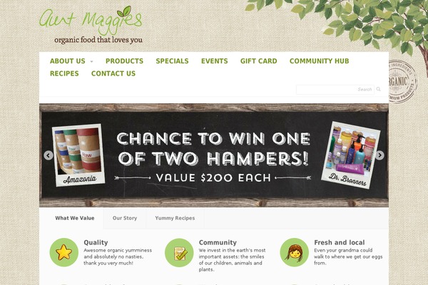 Neo theme site design template sample