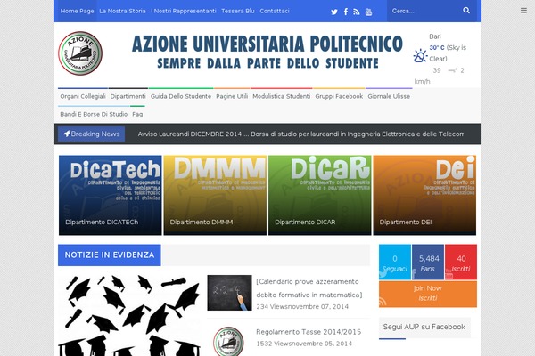 aup theme websites examples