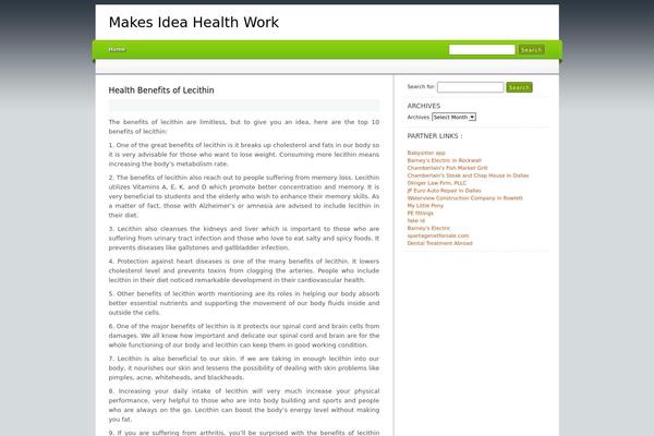 Tmp theme site design template sample