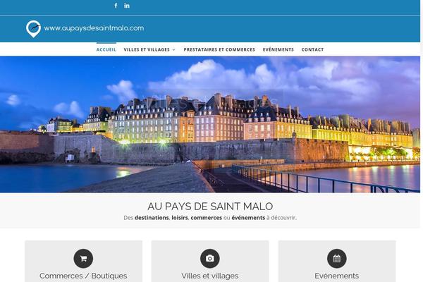 Adventure Travelling theme site design template sample